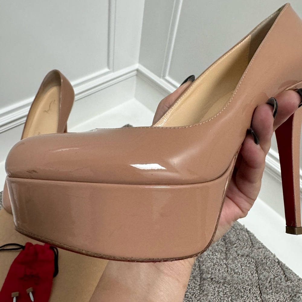 Christian Louboutin Nude Bianca 120 size 5.5 - Picture 7 of 12